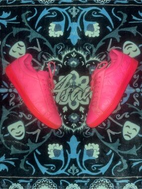 LV Bright Pink Low-Top Sneakers